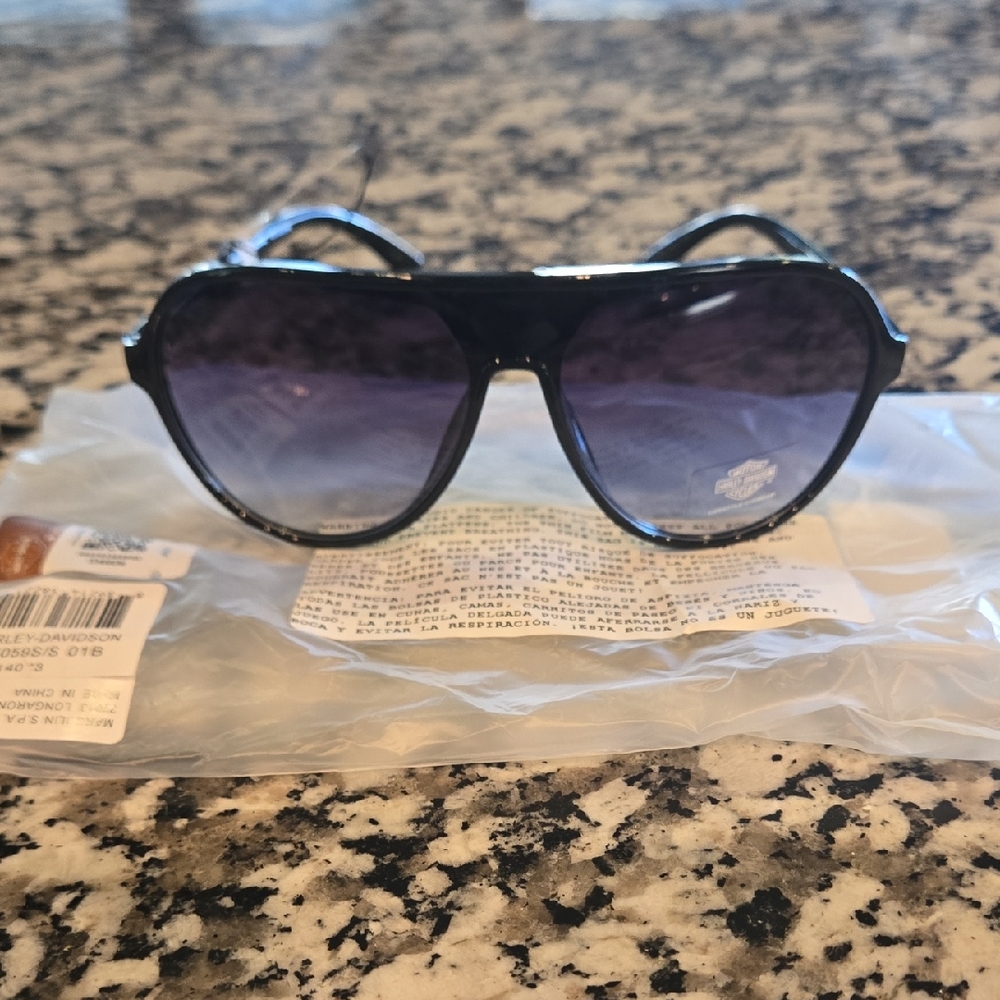 Womens Harley-Davidson Black Sunglasses